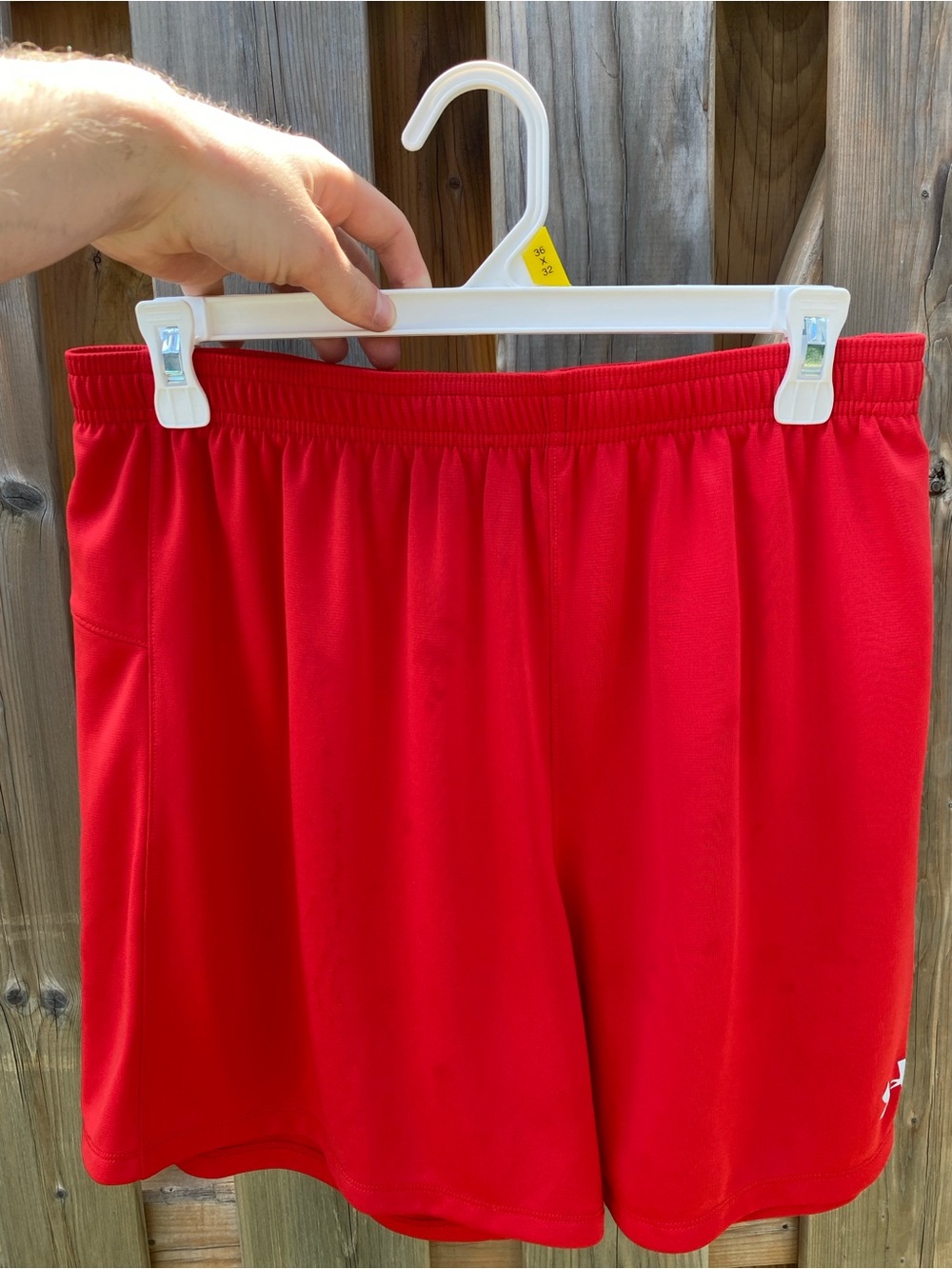 Under Armour Red Men's Athletic Shorts